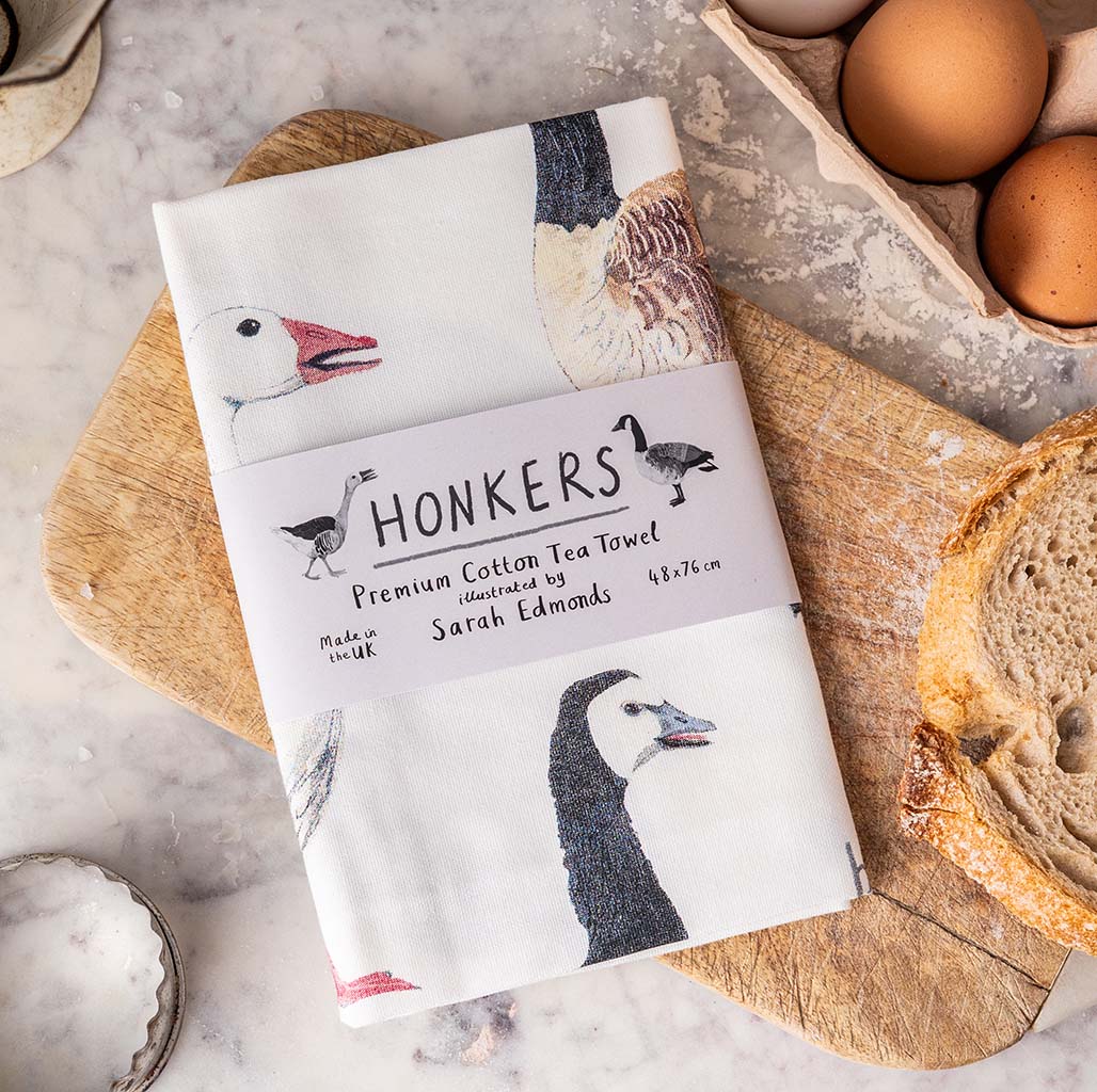 Honkers Cotton Tea Towel