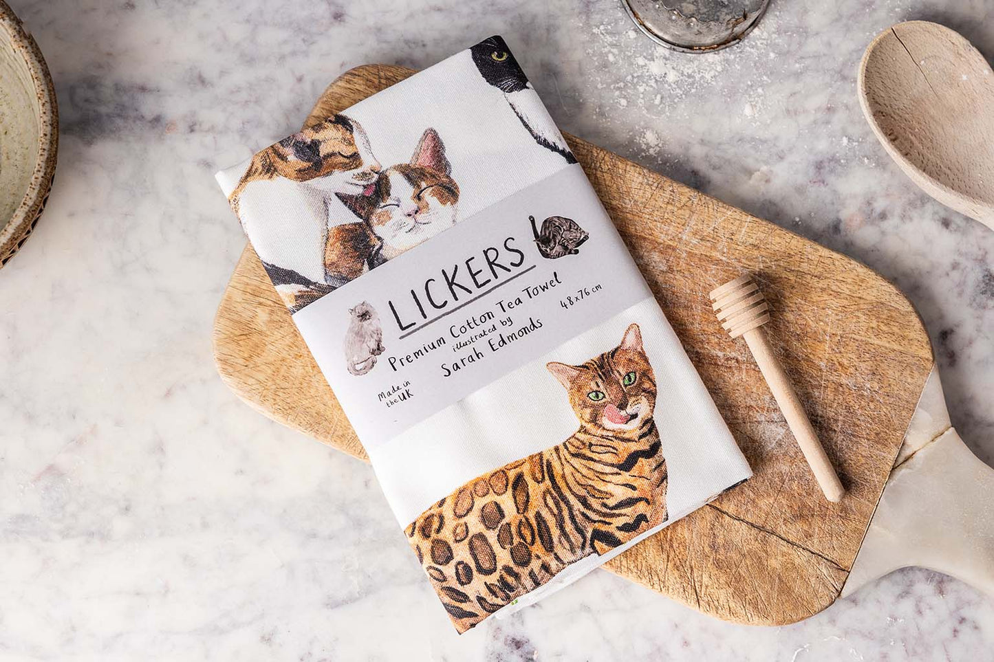 Lickers Cotton Tea Towel