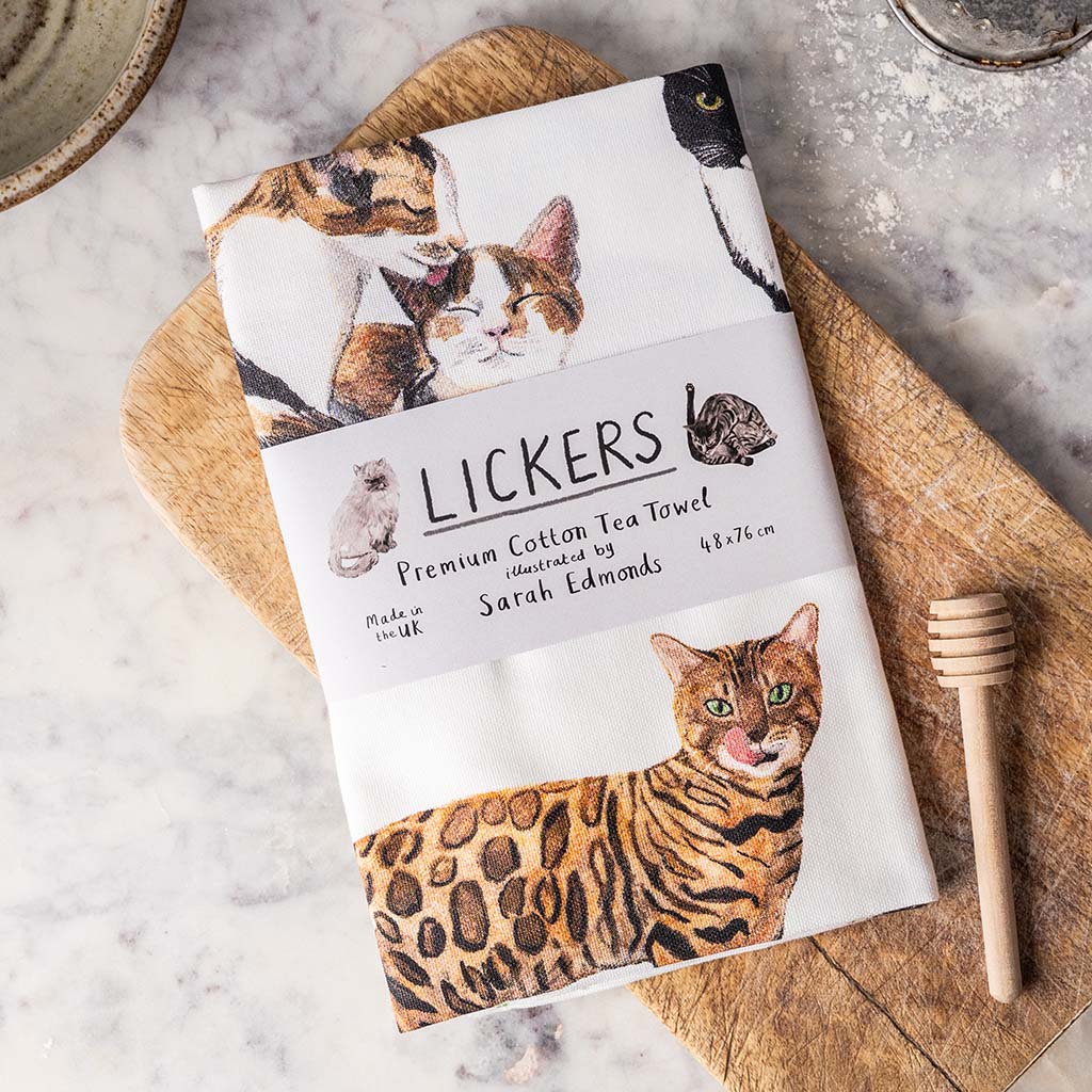 Lickers Cotton Tea Towel