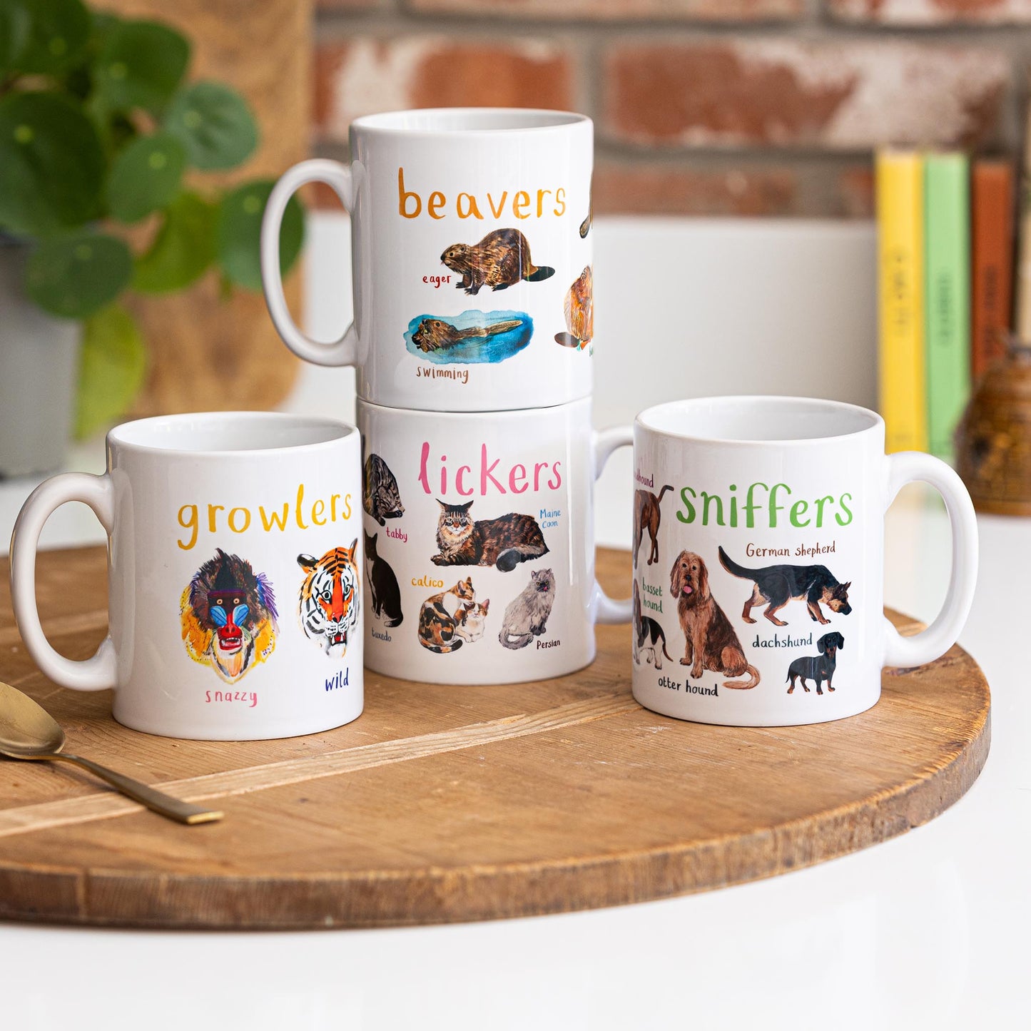 Lickers Ceramic Cat Mug