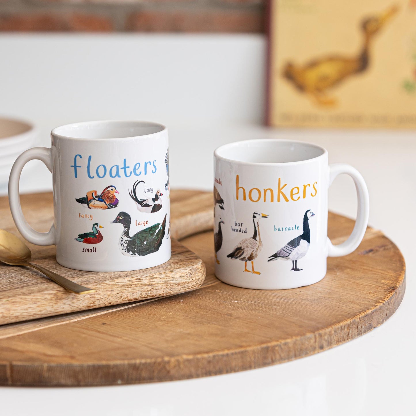 Floaters Ceramic Bird Mug