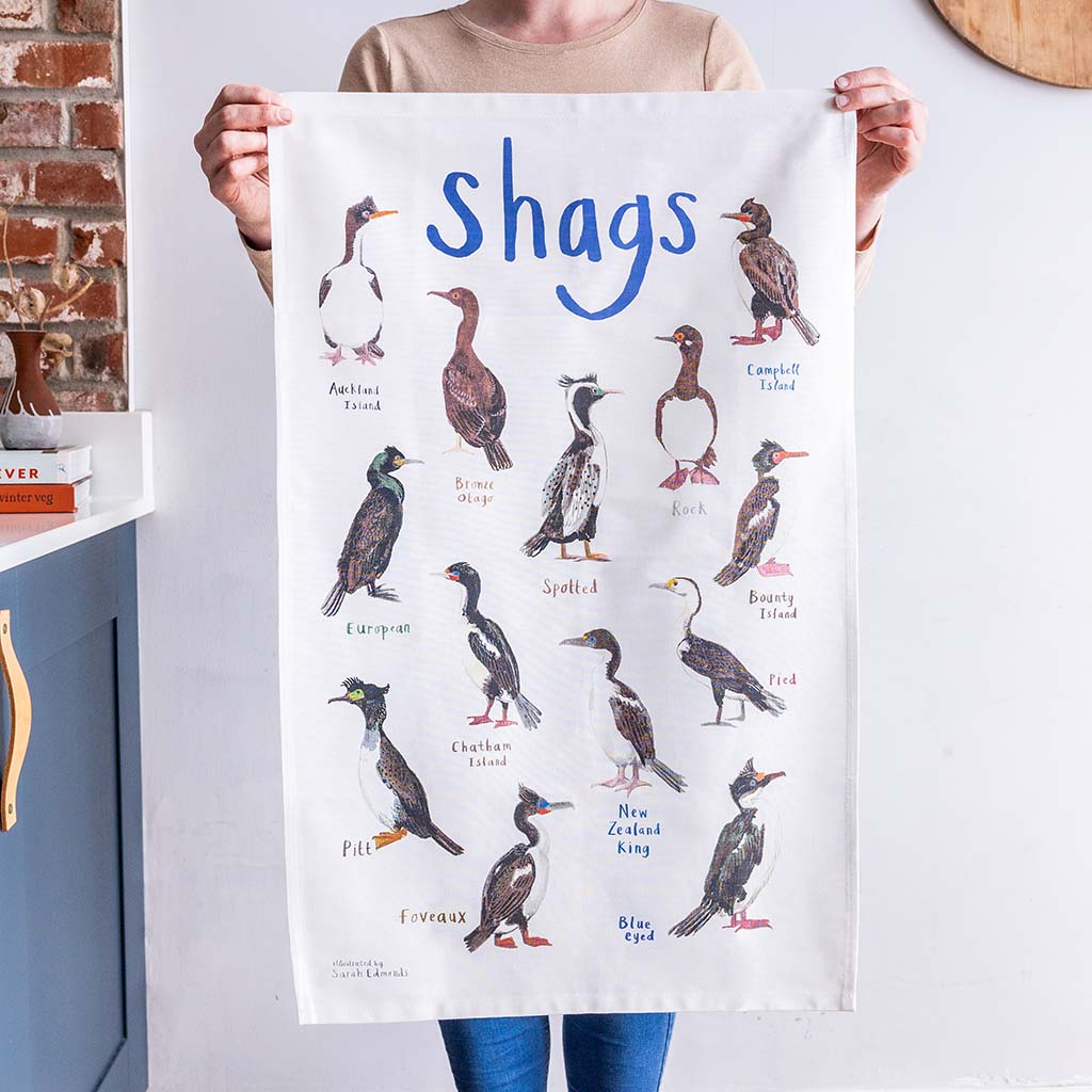 Shags Cotton Tea Towel