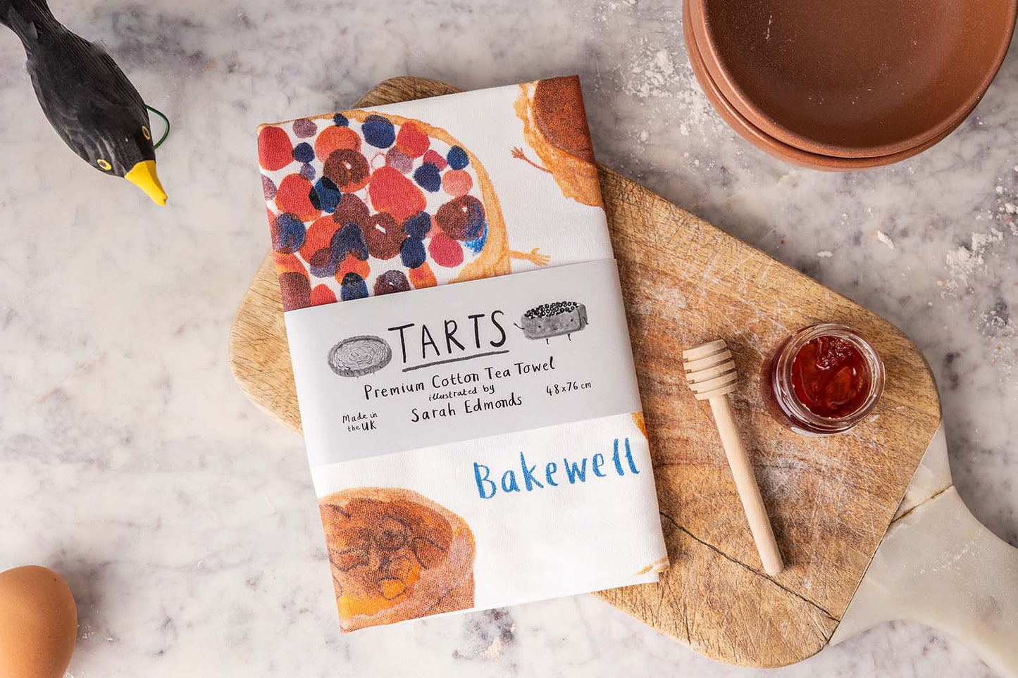 Tarts Cotton Tea Towel