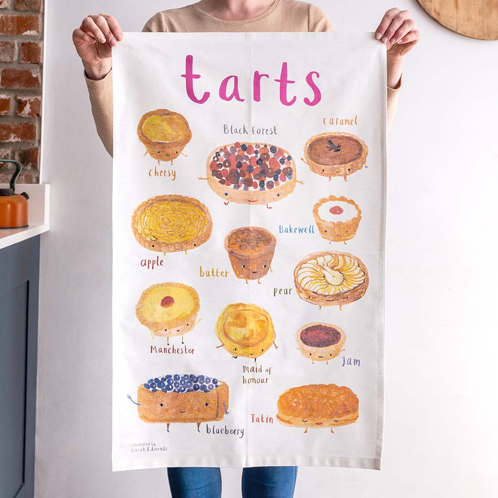 Tarts Cotton Tea Towel