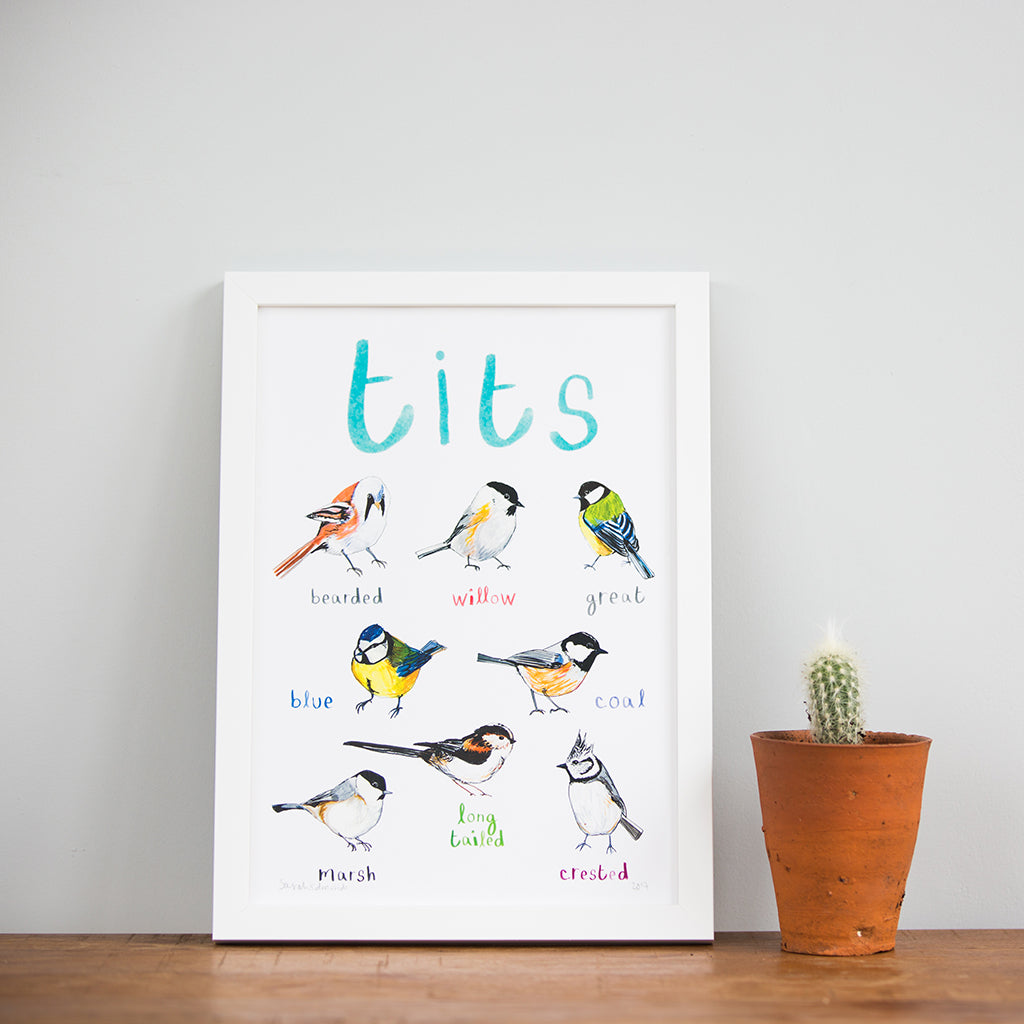 Tits Art Print - A4