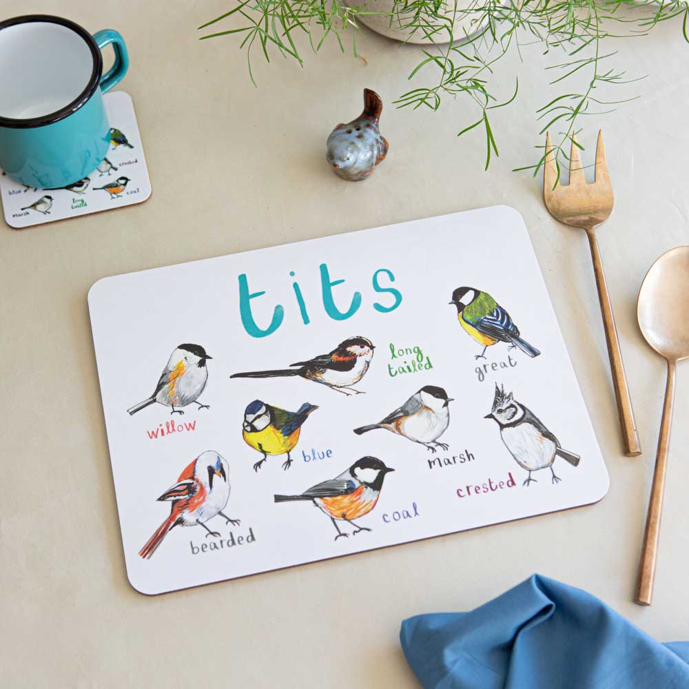 Boxed Set of 6 Playful Place Mats