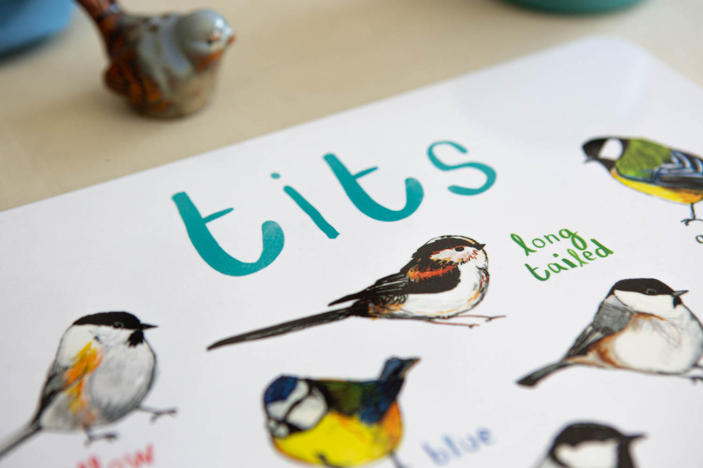 Tits Playful Place Mat