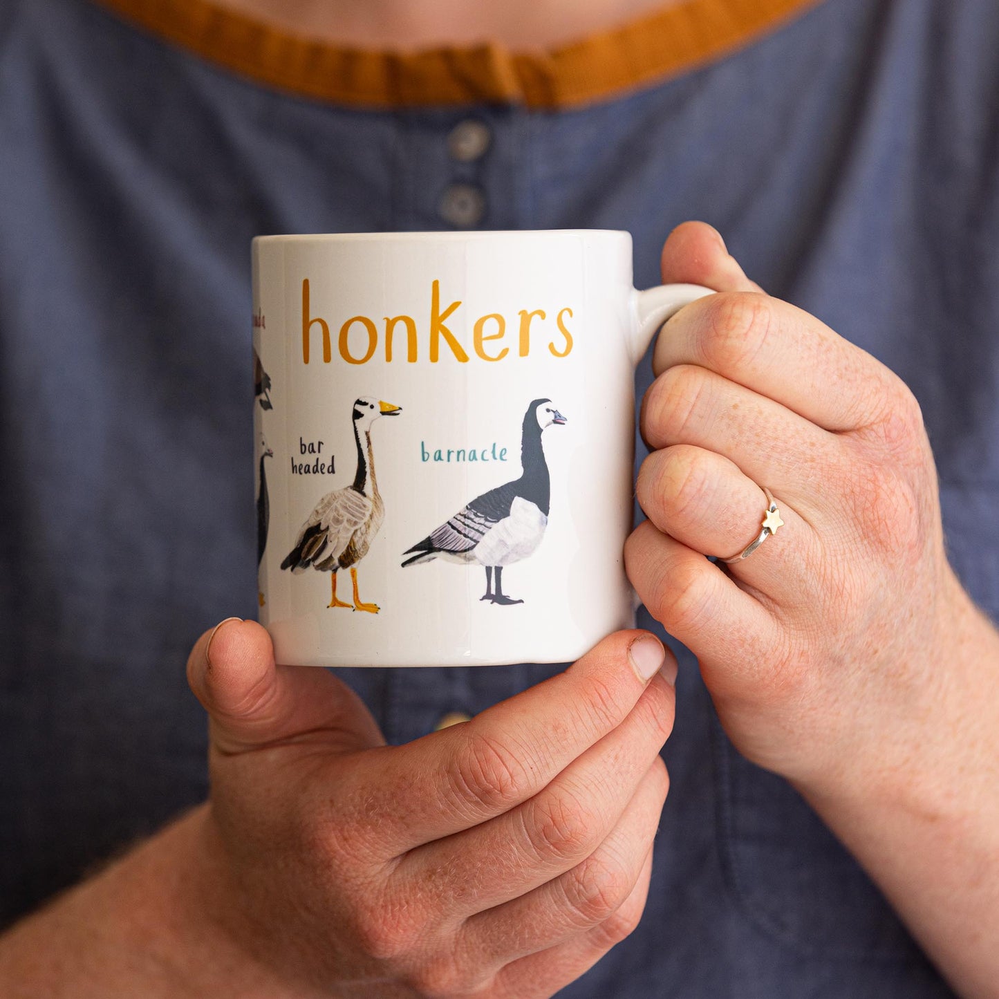 Honkers Ceramic Bird Mug