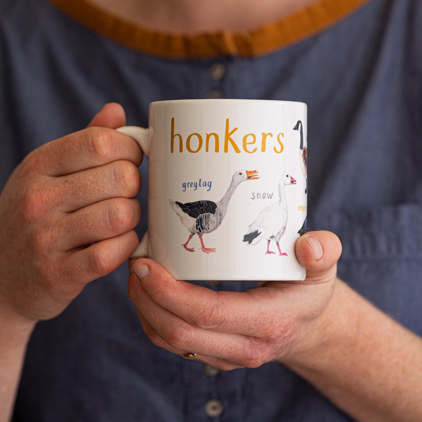 Honkers Ceramic Bird Mug