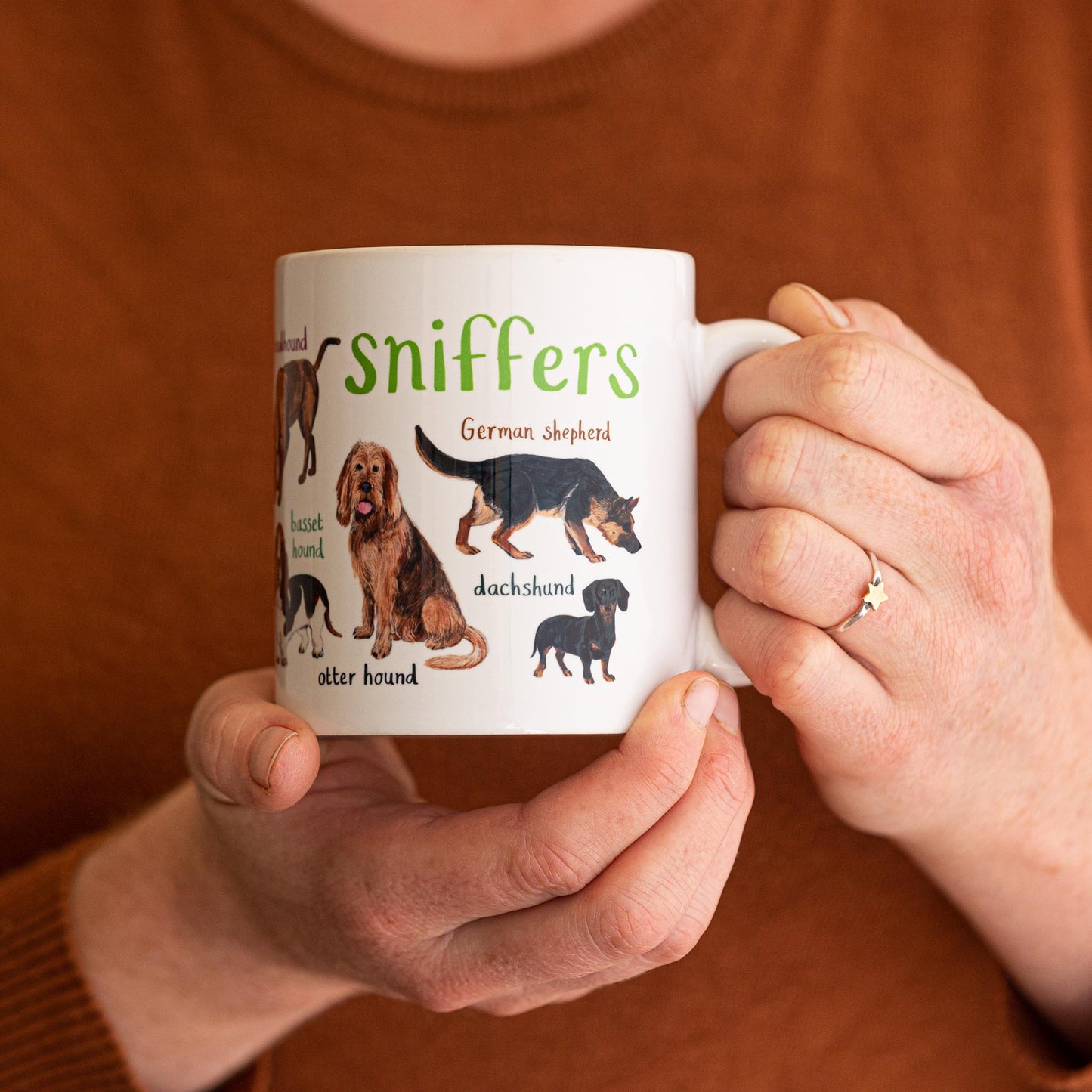 Sniffers Ceramic Dog Mug