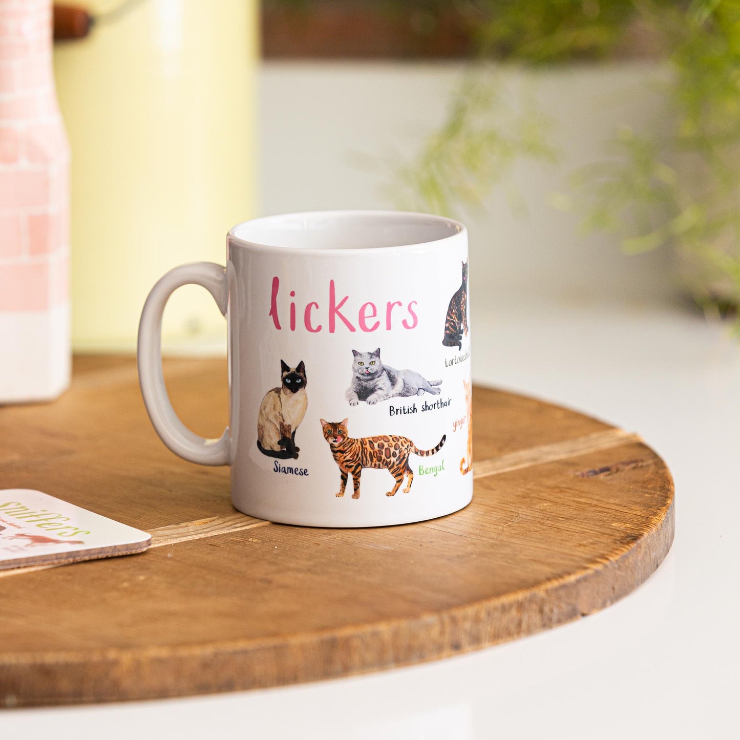 Lickers Ceramic Cat Mug