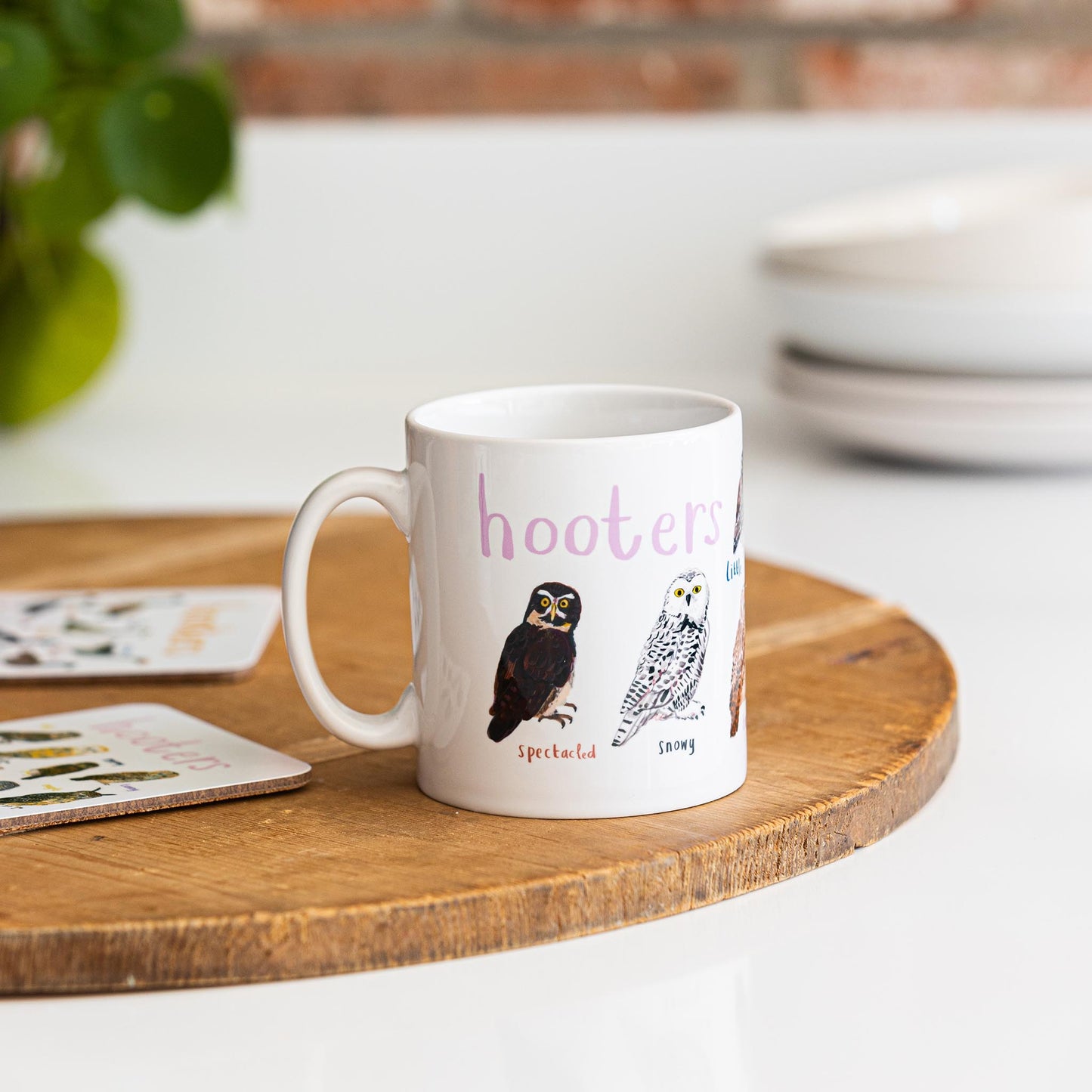 Hooters Ceramic Bird Mug
