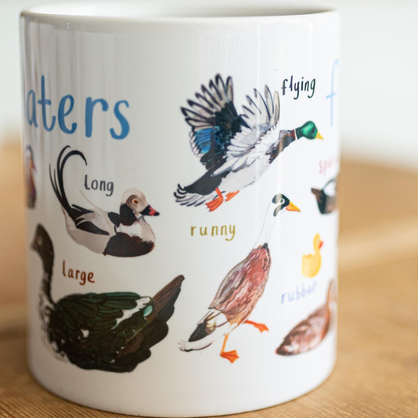 Floaters Ceramic Bird Mug