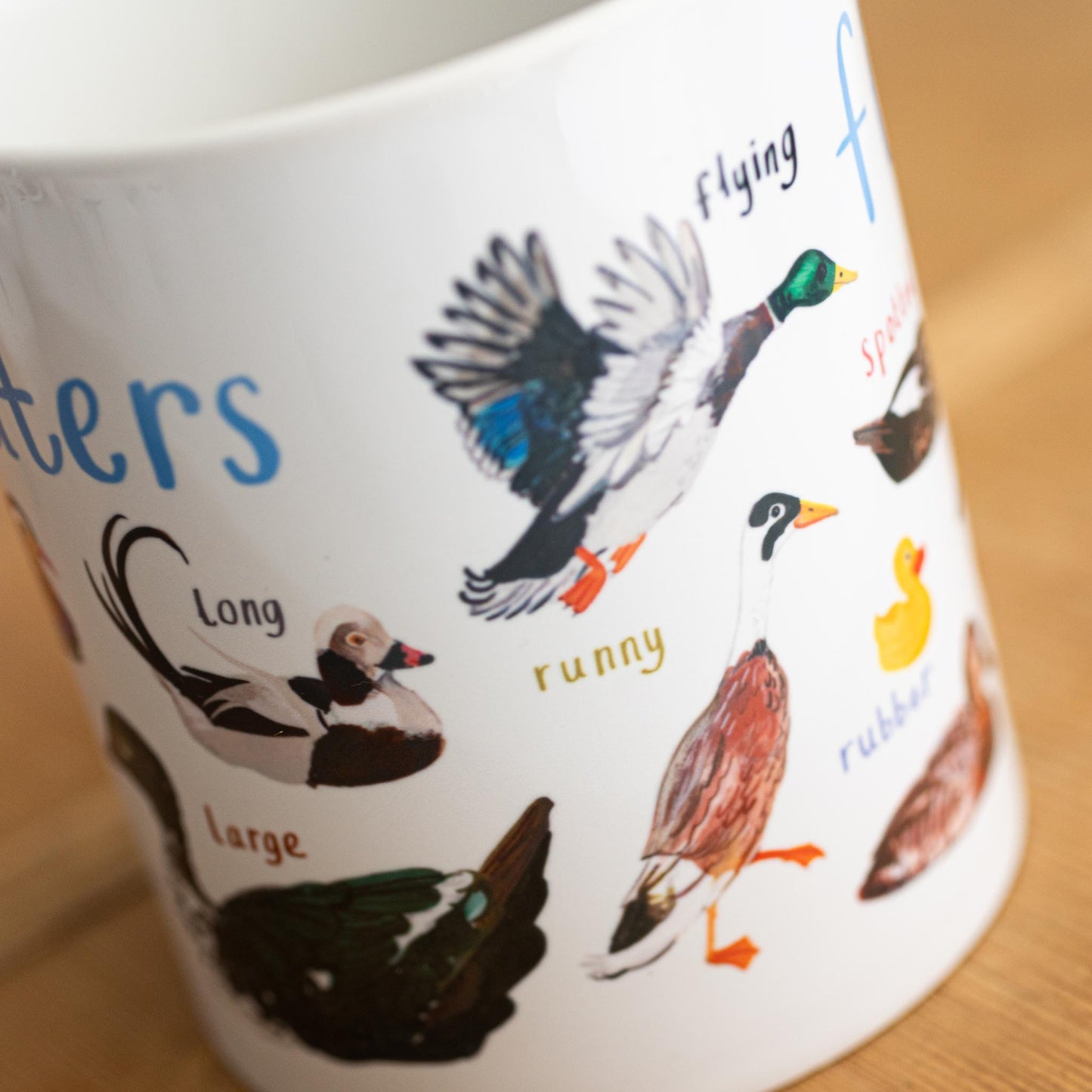 Floaters Ceramic Bird Mug