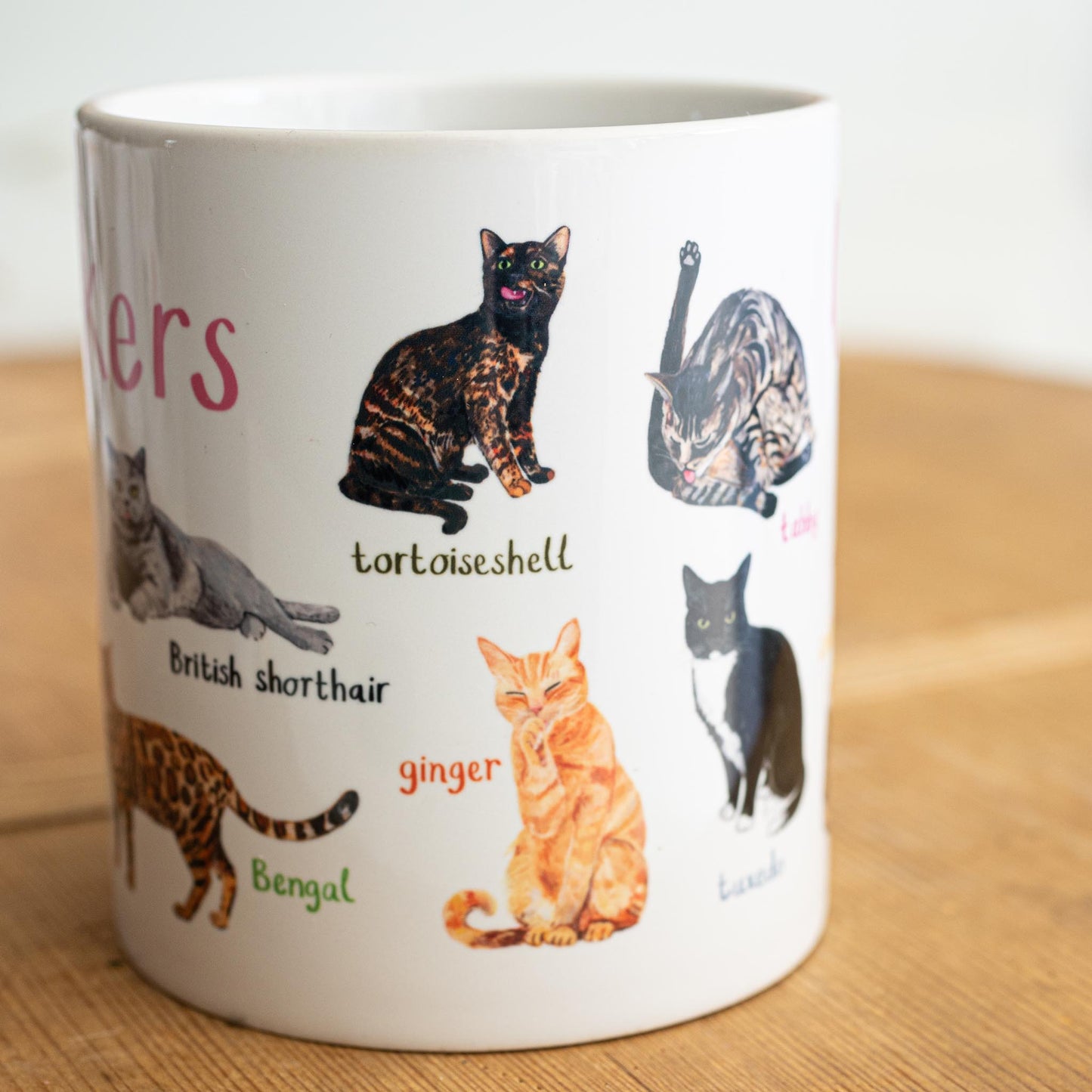 Lickers Ceramic Cat Mug