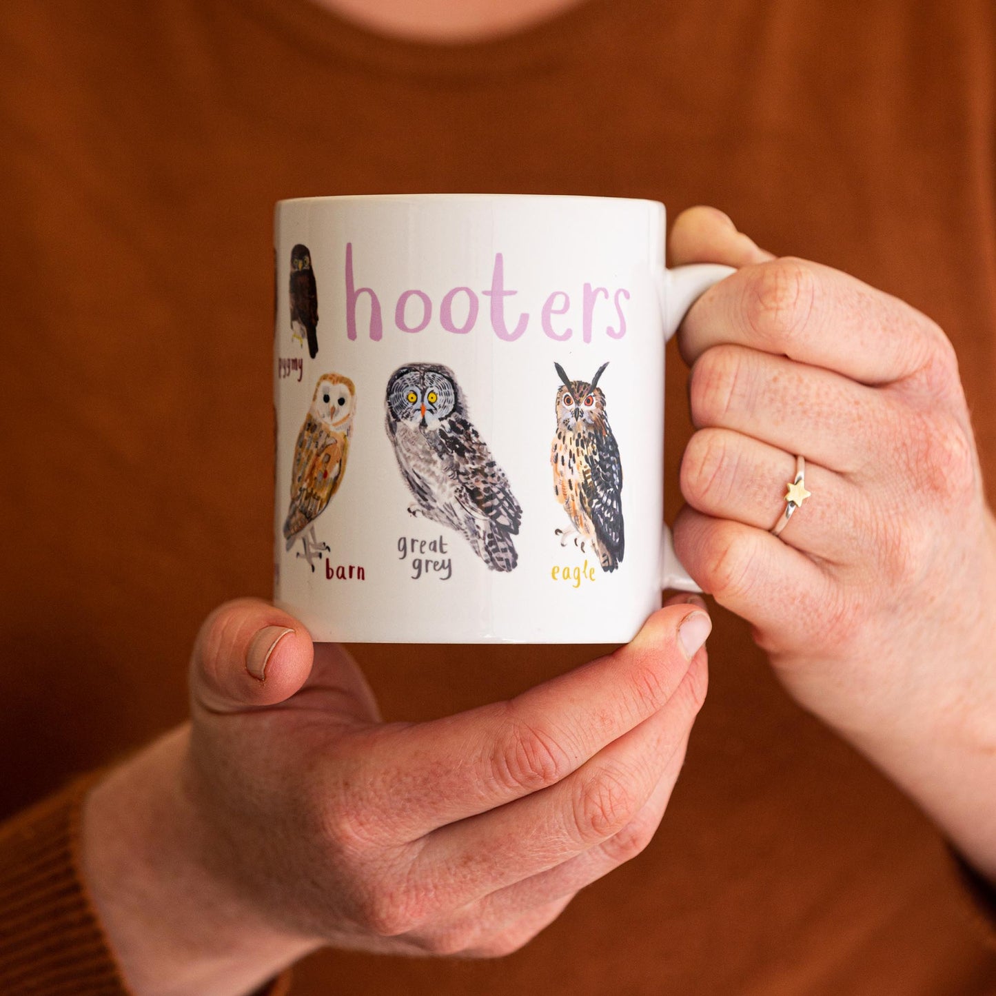 Hooters Ceramic Bird Mug