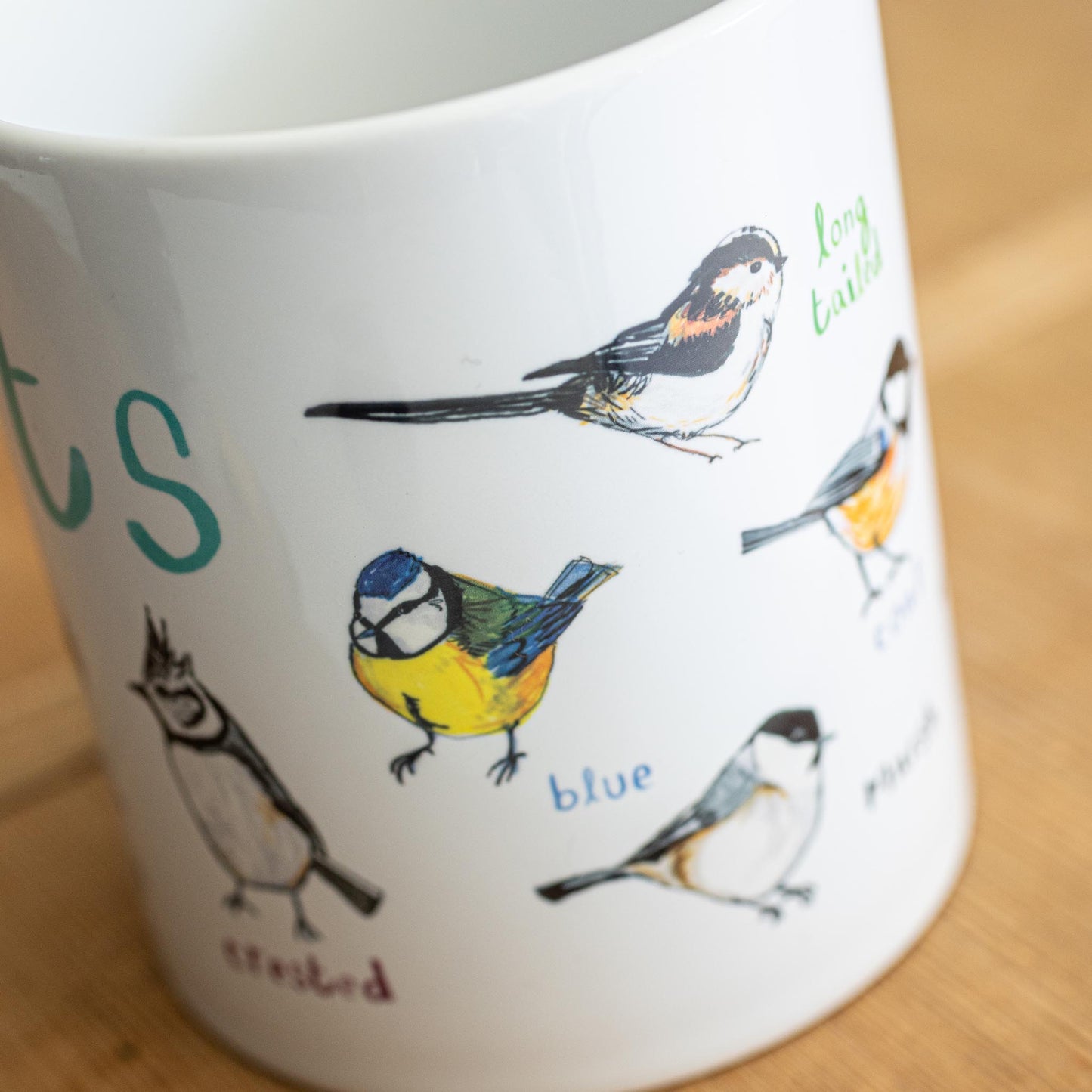 Tits Ceramic Bird Mug