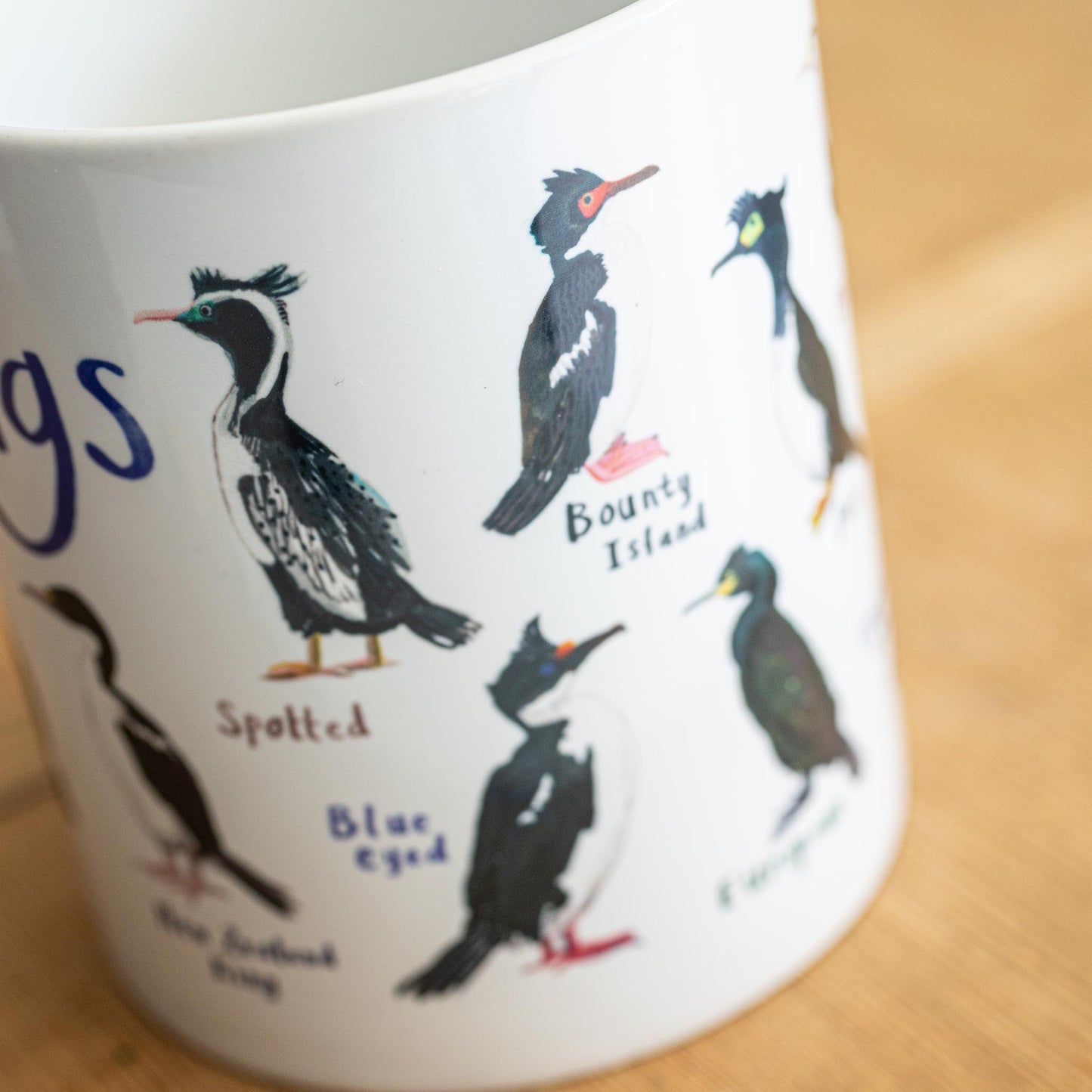 Shags Ceramic Bird Mug