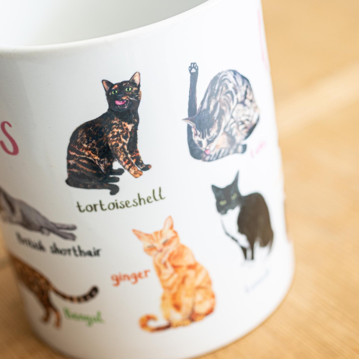 Lickers Ceramic Cat Mug