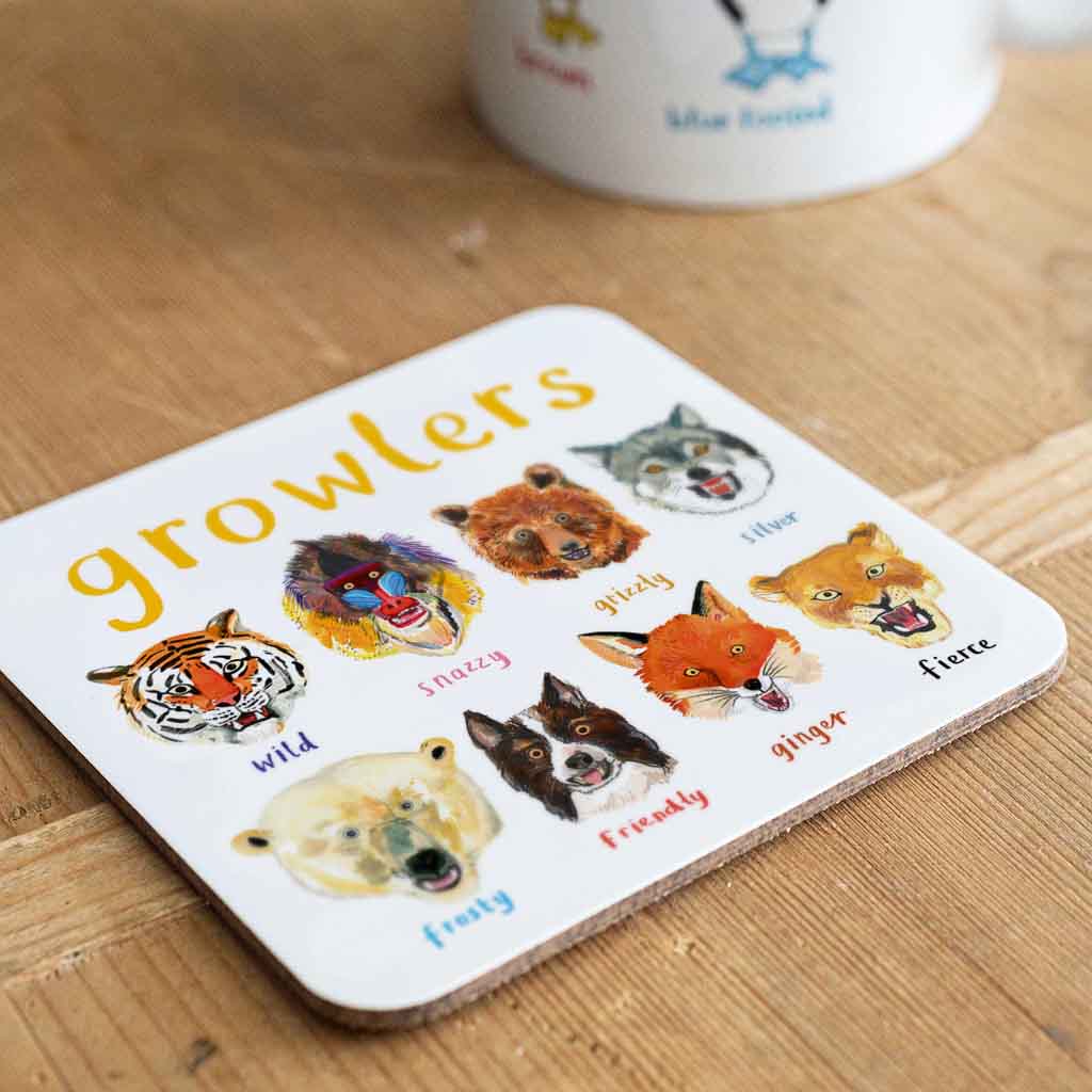 Growlers Animal Coaster