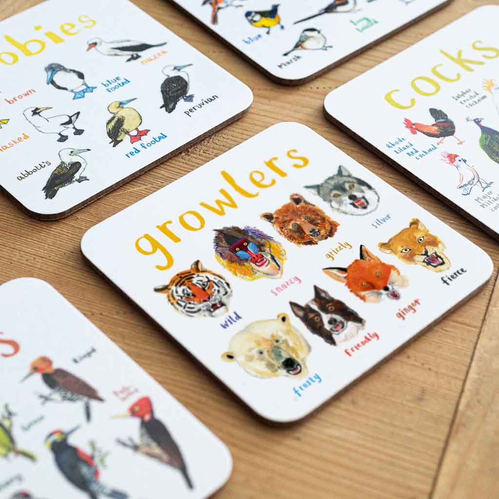 Growlers Animal Coaster