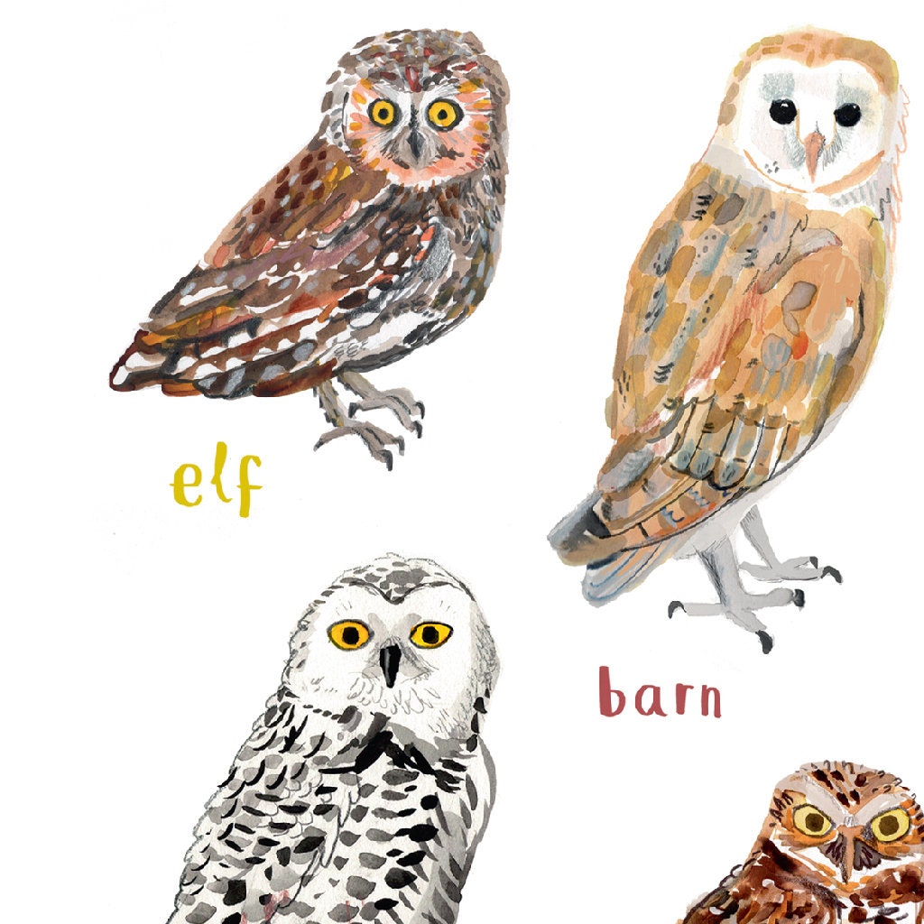 Hooters Art Print - A4