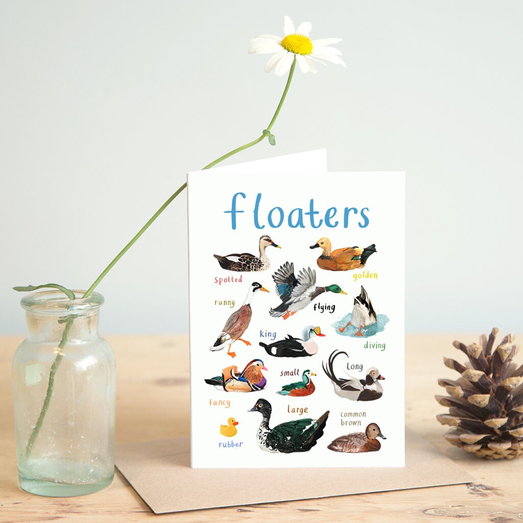 Floaters Card – Sarah Edmonds Illustration