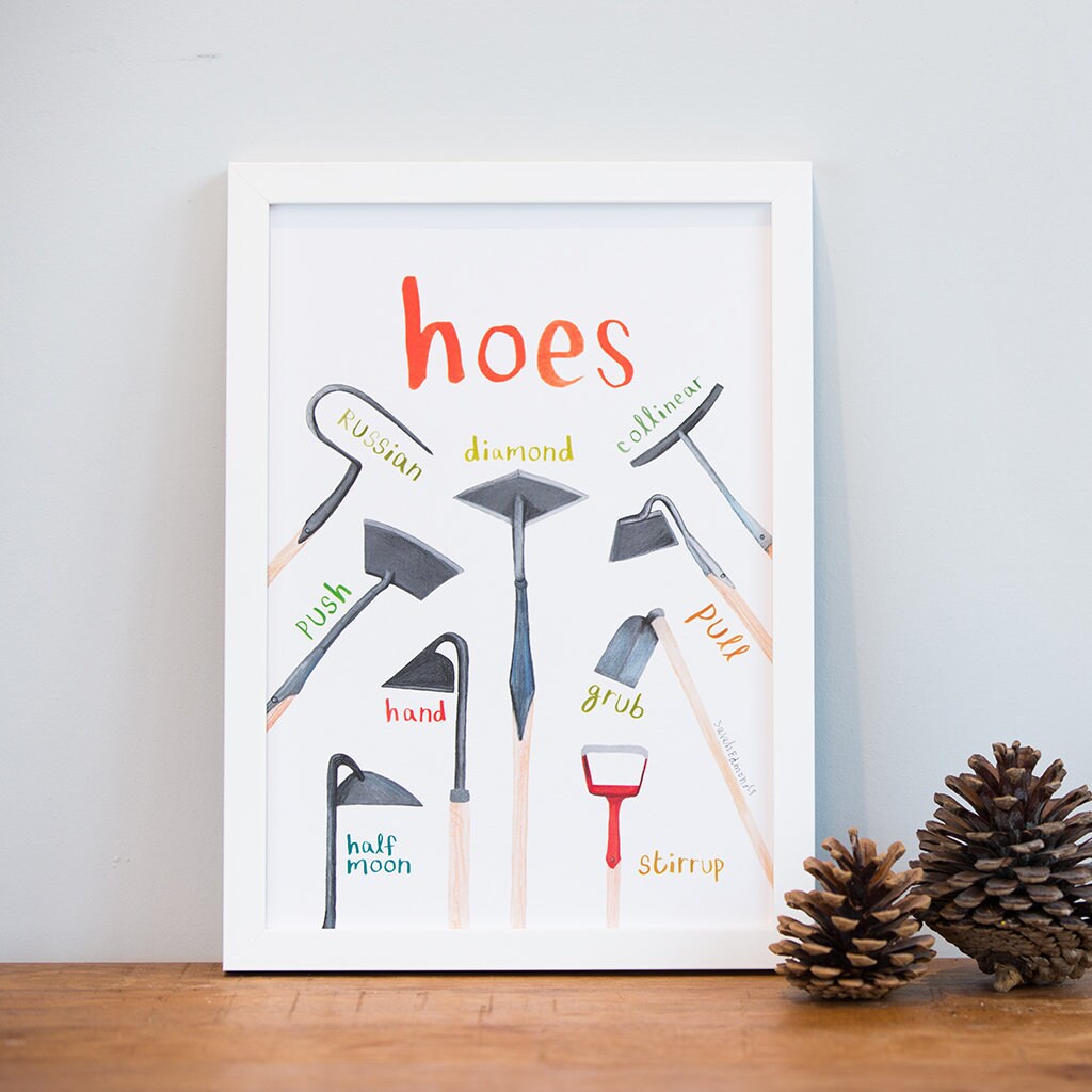 Hoes Art Print - A4