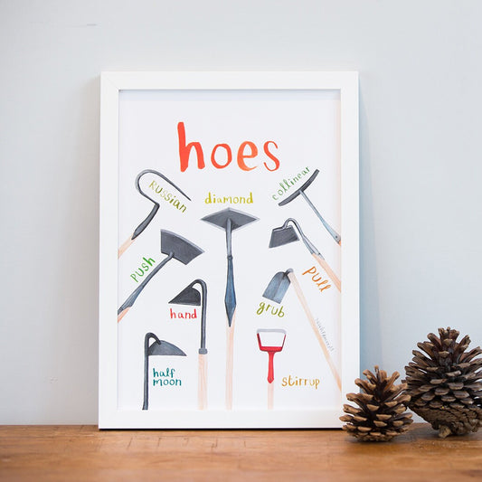 Hoes Art Print - A4