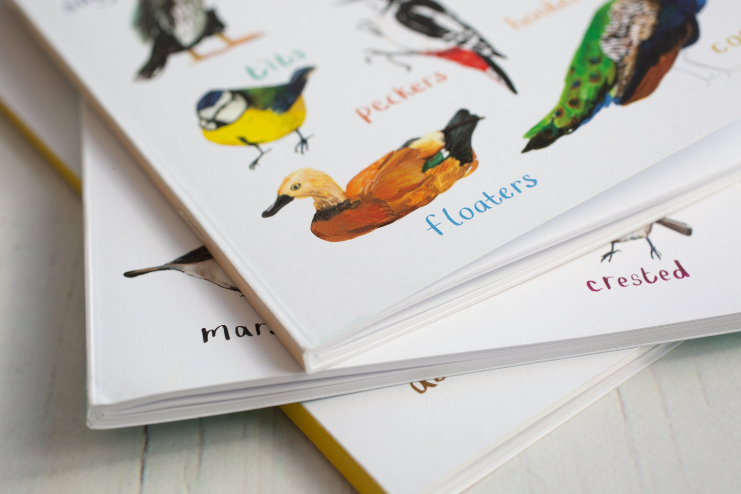 Cheeky Birds Recycled Notebook - A5