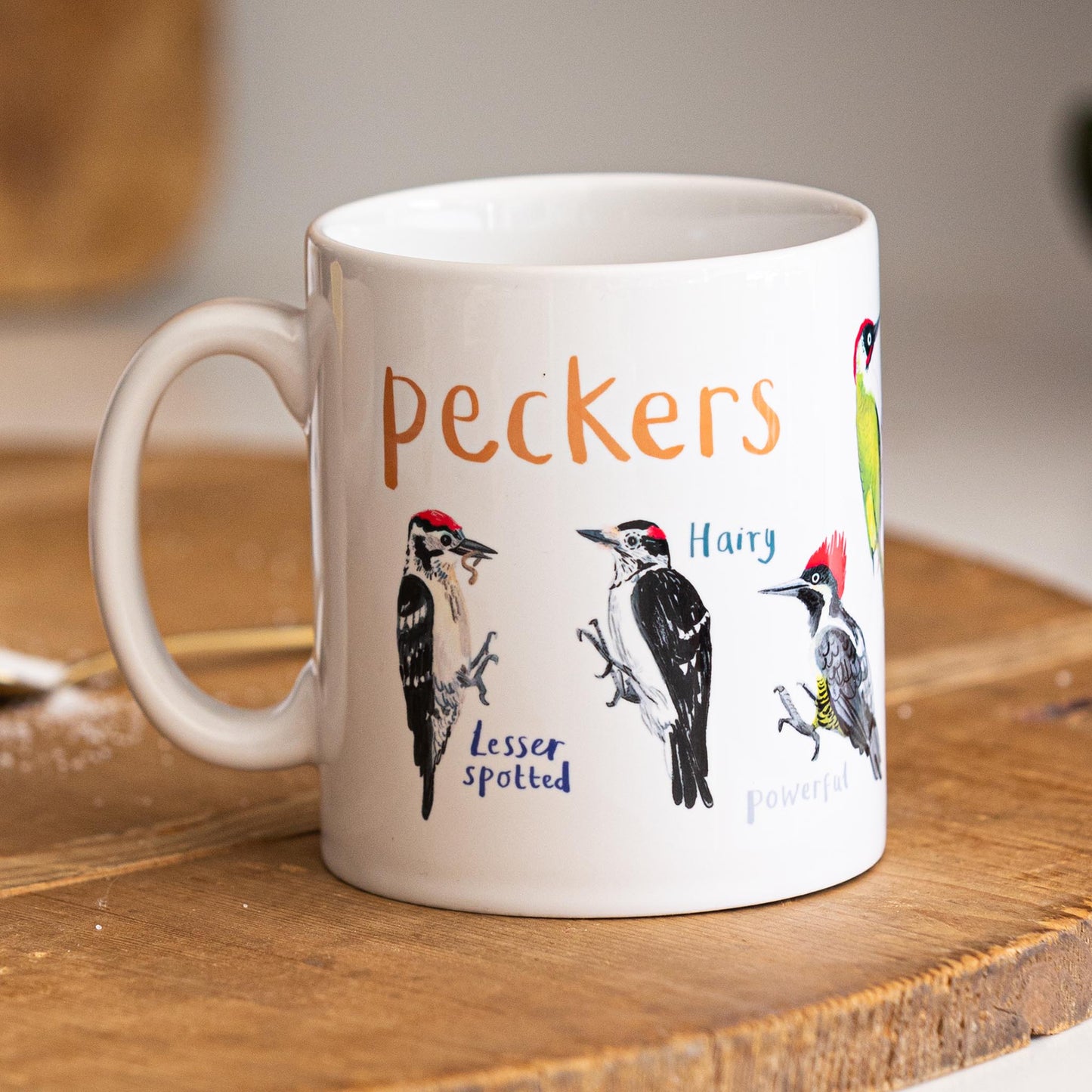 Peckers Ceramic Bird Mug