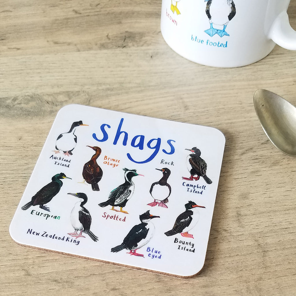 Shags Bird Coaster