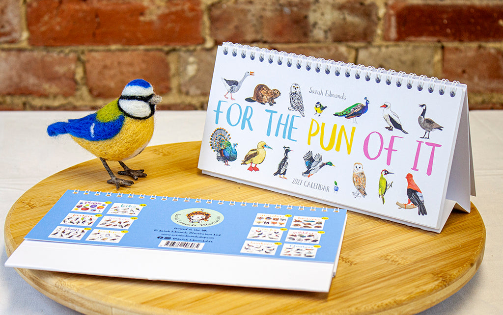 *NEW* 2027 'For The Pun Of It' Desk Calendar - UK Edition