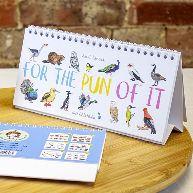 *NEW* 2027 'For The Pun Of It' Desk Calendar - UK Edition