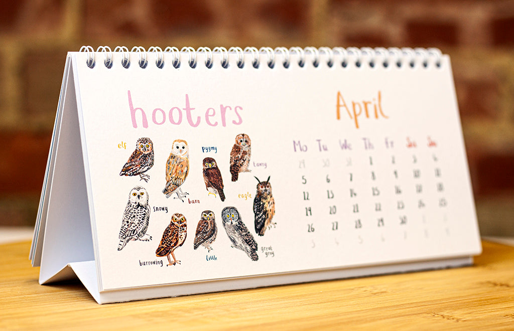 *NEW* 2027 'For The Pun Of It' Desk Calendar - UK Edition