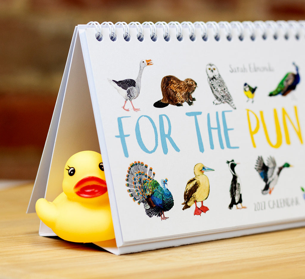 *NEW* 2027 'For The Pun Of It' Desk Calendar - UK Edition