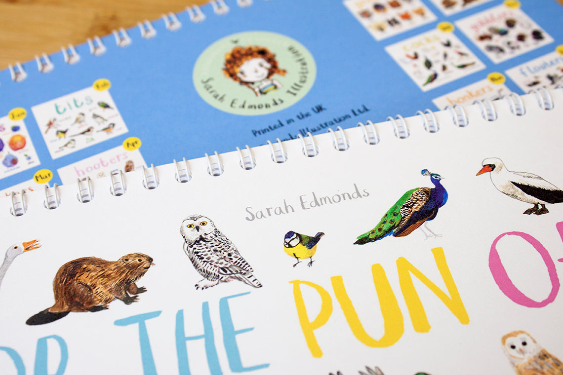 *NEW* 2027 'For The Pun Of It' Desk Calendar - UK Edition
