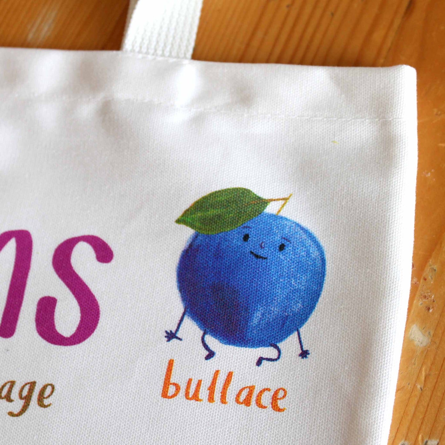 Plums & Tarts Canvas Tote Bag