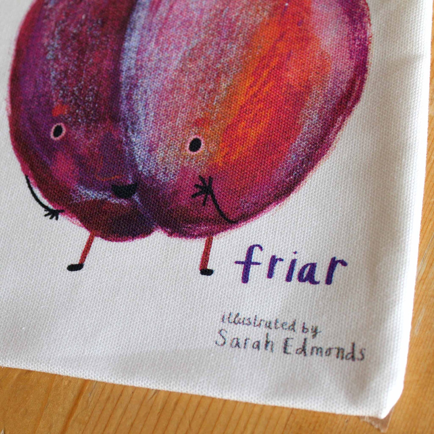 Plums & Tarts Canvas Tote Bag