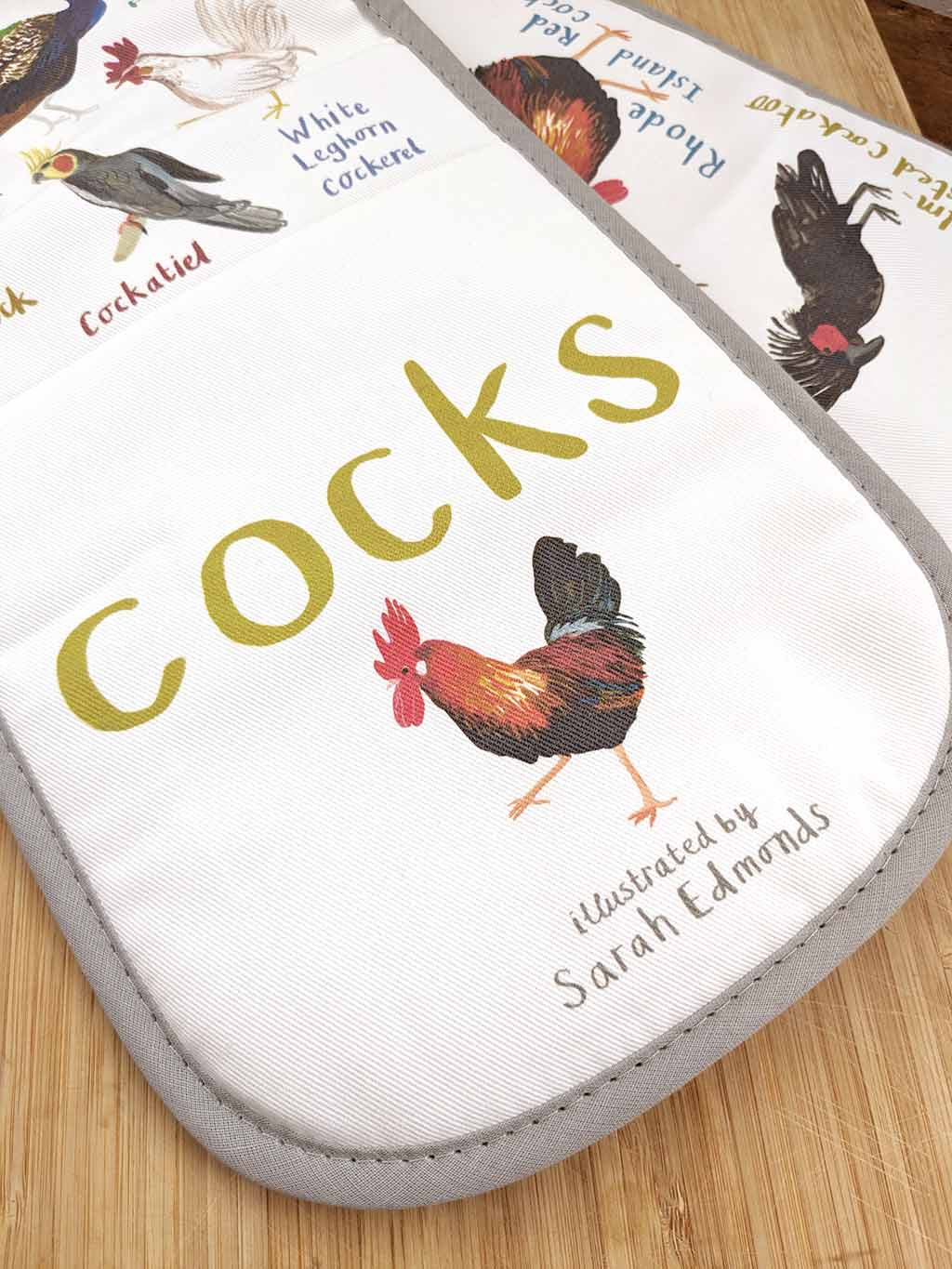 Cocks Oven Glove