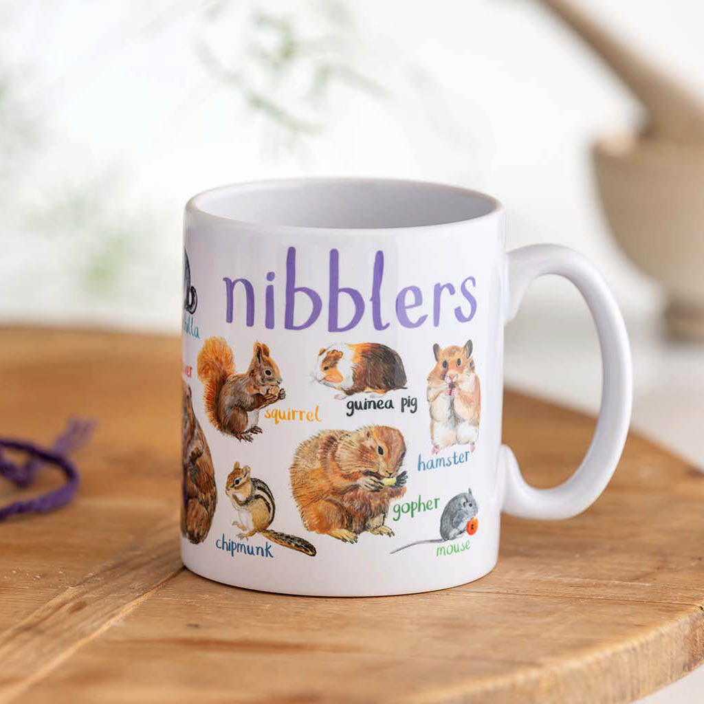 Nibblers Ceramic Animal Mug