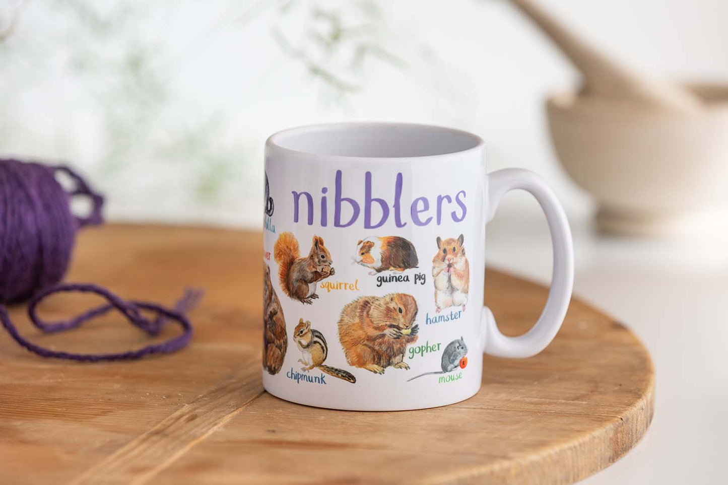 Nibblers Ceramic Animal Mug