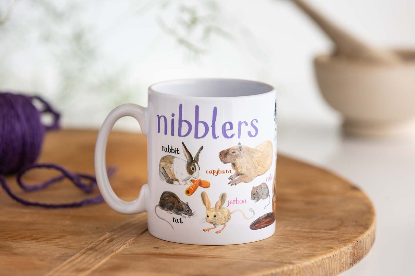 Nibblers Ceramic Animal Mug