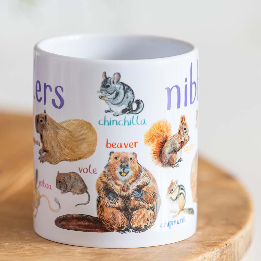 Nibblers Ceramic Animal Mug