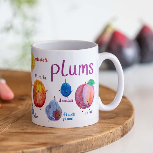 Plums Ceramic Mug