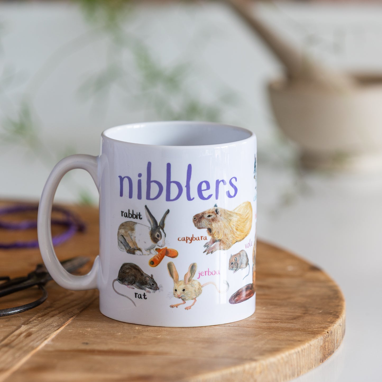 Nibblers Ceramic Animal Mug