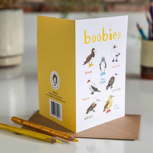 Boobies Card