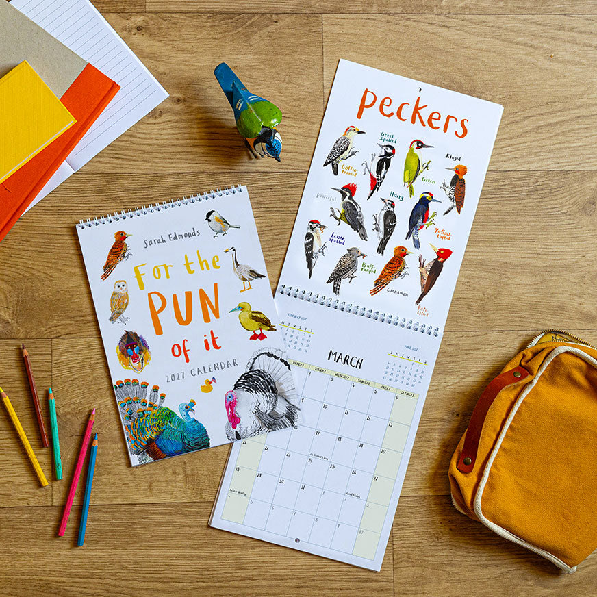 2027 'For The Pun Of It' Wall Calendar **US Edition**