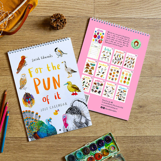2027 'For The Pun Of It' Wall Calendar **US Edition**