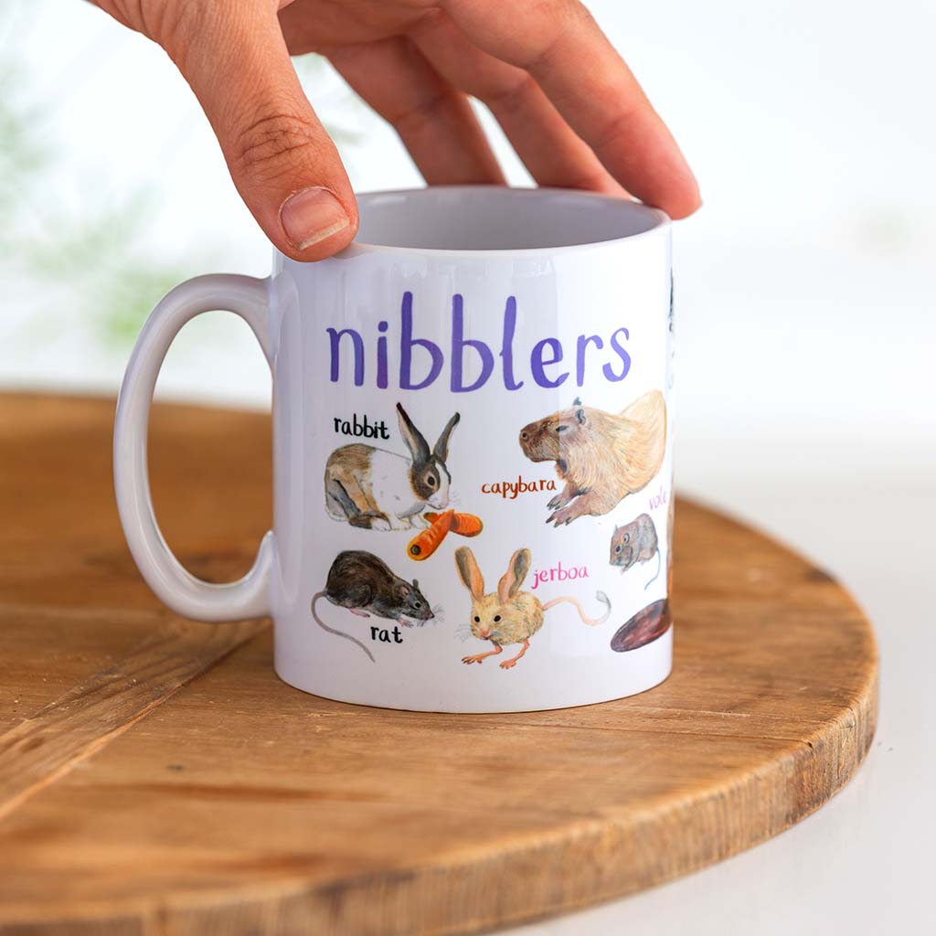 Nibblers Ceramic Animal Mug